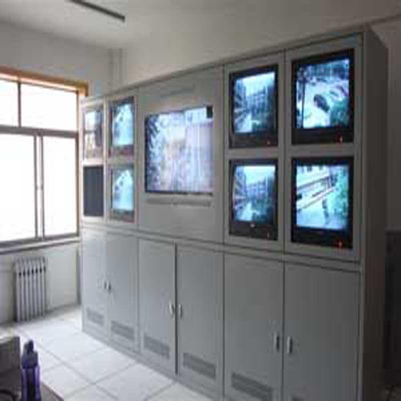 北京海淀区马连洼监控电视墙操作台立杆机柜厂家